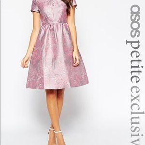 Asos jacquard dress